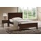 Baxton Studio Spuma Cappuccino Wood Contemporary Full-Size Bed 113-6104 - alternate 3